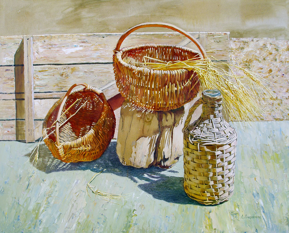 «Осінній день». 2009. Оргаліт, олія